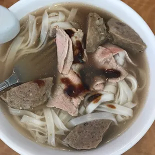 Pork and Rice Noodles
