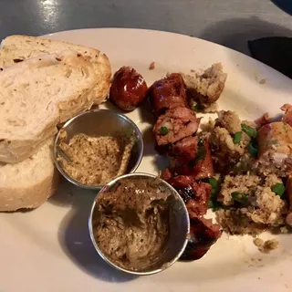 Bon Temps Sausage & Boudin Board