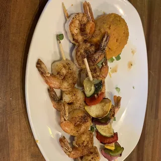 Grilled Chili Butter Shrimp