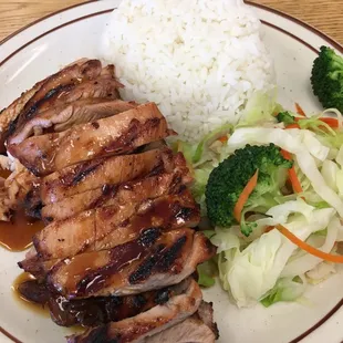 Chicken teriyaki.