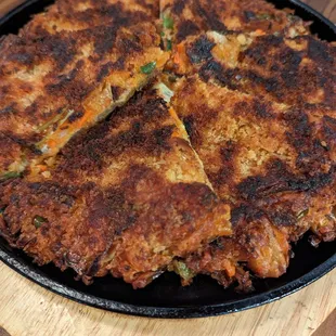 Kimchi pancake