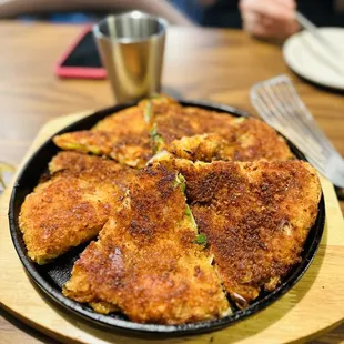 Kimchi pancake, its ok.