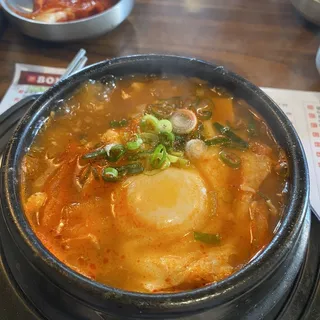 19. (Kimchi & Beef Soon Tofu)