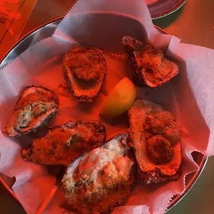 Charbroiled Oysters