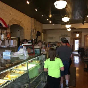 customers waiting for their order