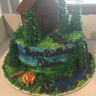 a birthday cake for a man