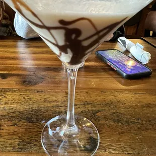 Chocolate martini