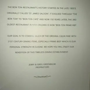 The story of Bon Prime Rib