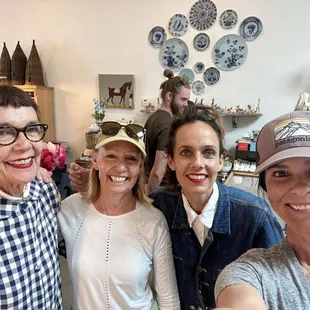 2 Bonnie&apos;s and 2 C/Krystals.  Bonnie&apos;s on the left at a great shop in Tucson...called Bon!
