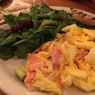 Smoked Salmon Scramble
