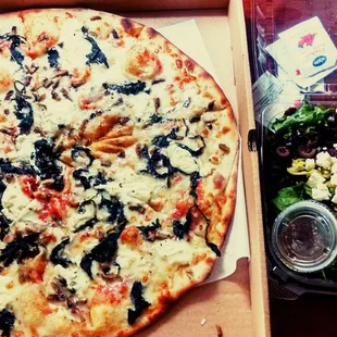 The San Antonio w/ Greek salad.