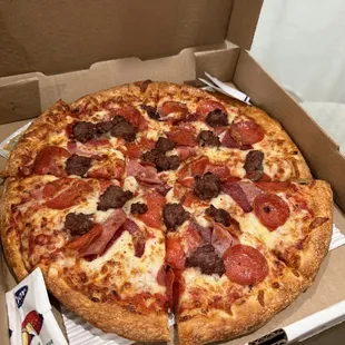 #13 All Meat Pizza