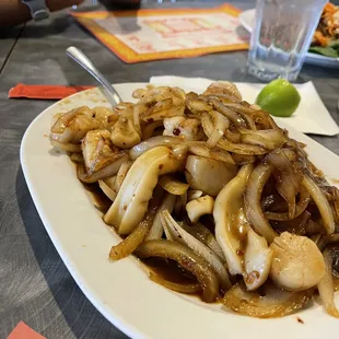 Hot and Spicy Seafood