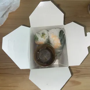 Pork and shrimp Spring Rolls