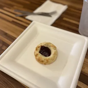 Jam thumbprint cookie!