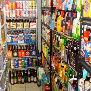 a wide selection of beverages
