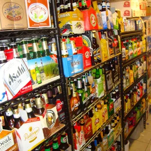 a wide selection of beverages