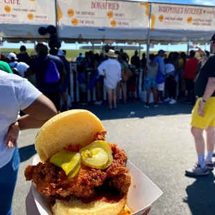 Hot Chicken Sandwich