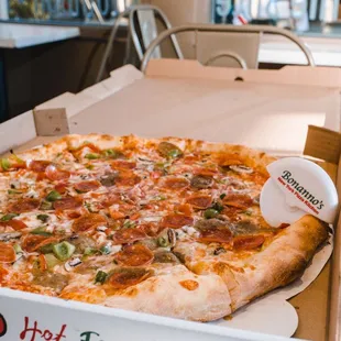 pizza, food