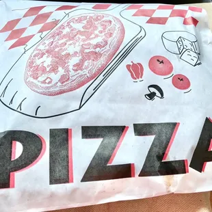 a pizza