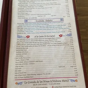 Menu 5/2024