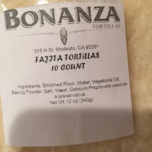 The best tortilla around!!
