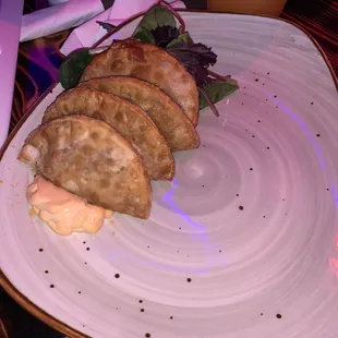 Guava and cheese and empanadas