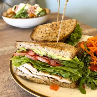 salads, food