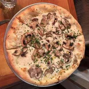 Wild Mushroom Pizza