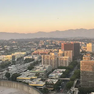 Beautiful sunset view