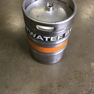 Returning a spent keg of Sweetwater 420. It&apos;s sooo good!