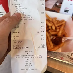 Boneless Wings Meal