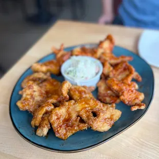 Fried chicken strips