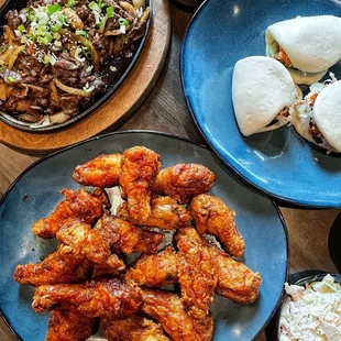 Korean Fried Chicken / Bulgogi / Pork Buns