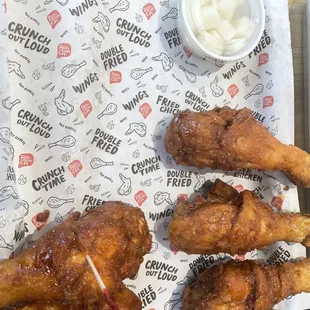 Asian seasoned drumsticks (5 Pc Drums)