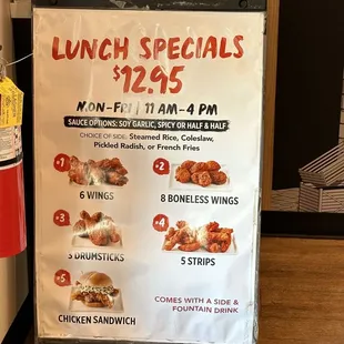 Lunch Specials