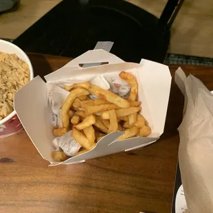 Awesome regular fries