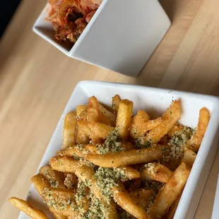 Seasoned French Fries Kimchi