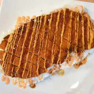Katsu and rice--part of the $9.95 lunch special.