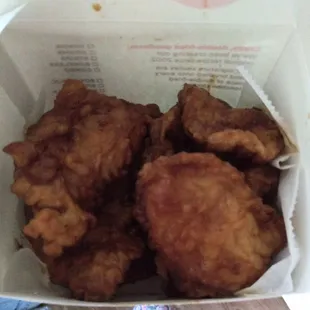 Soy/garlic strips. So good