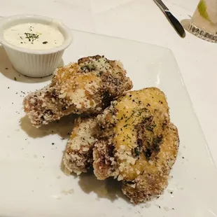 Parmesan Chicken Wings