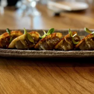 Short Rib Foie Gras Gyoza