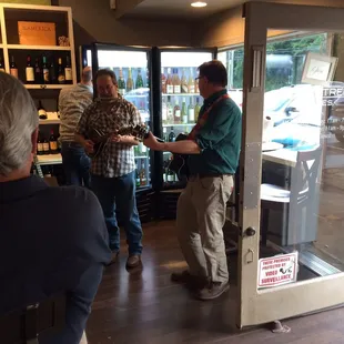 Live music at Bond Street Wine