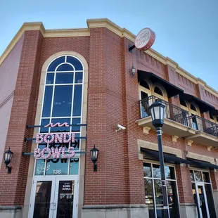 Crank your neck up for signage!