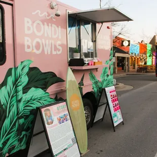 sushi and sashimi, outside