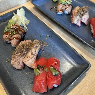 food, sushi and sashimi, sushi, sashimi