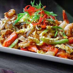 Seafood noodles
