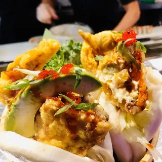 Soft shell crab buns