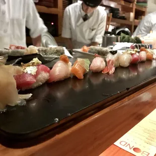 sushi and sashimi, sashimi, sushi, food