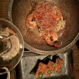 food, sushi and sashimi